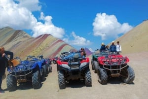Rainbow Mountain ATV-tur, kun 7 minutters gange