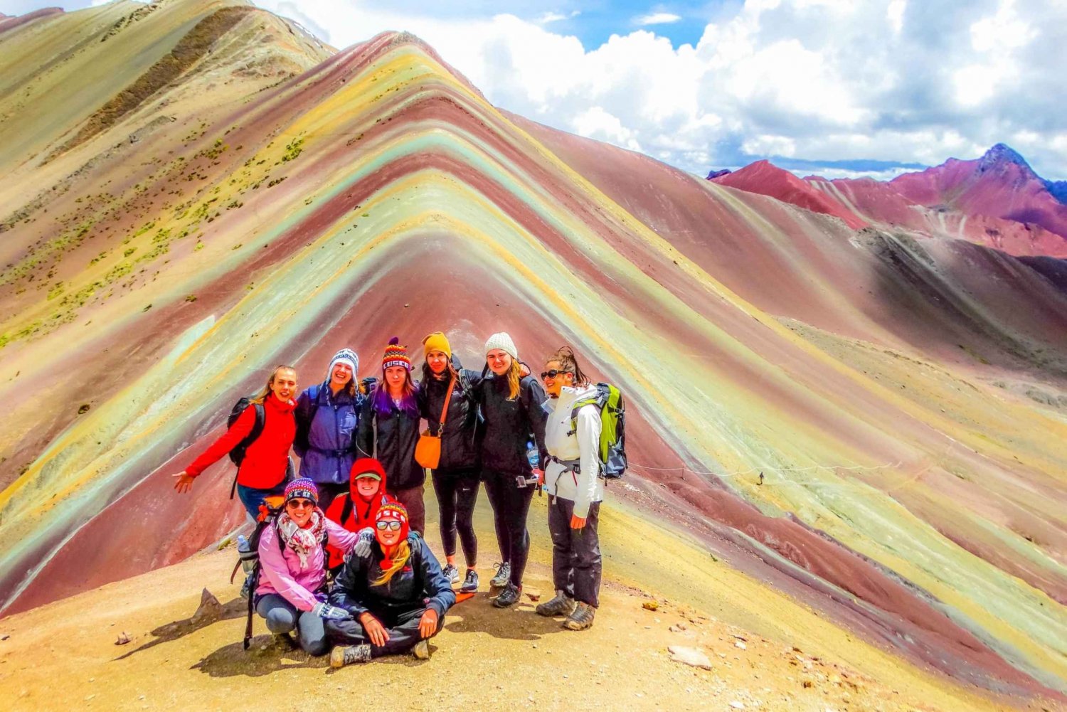 Fra Cusco: Heldagsvandring til regnbuefjellet Vinicunca inkludert måltider