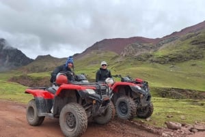 From Cusco: Rainbow Mountain in ATV Quad Bikes + meals