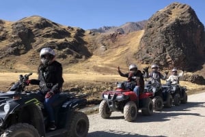 From Cusco: Rainbow Mountain in ATV Quad Bikes + meals