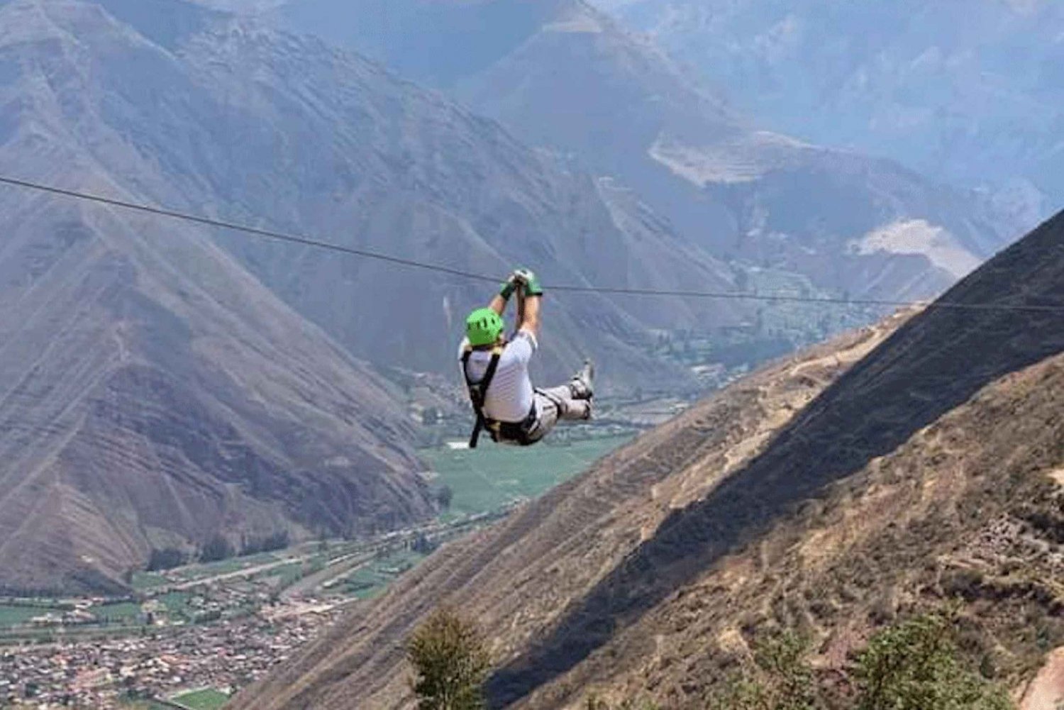 From Cusco: Sacred Valley Half-Day Zip-Line Tour