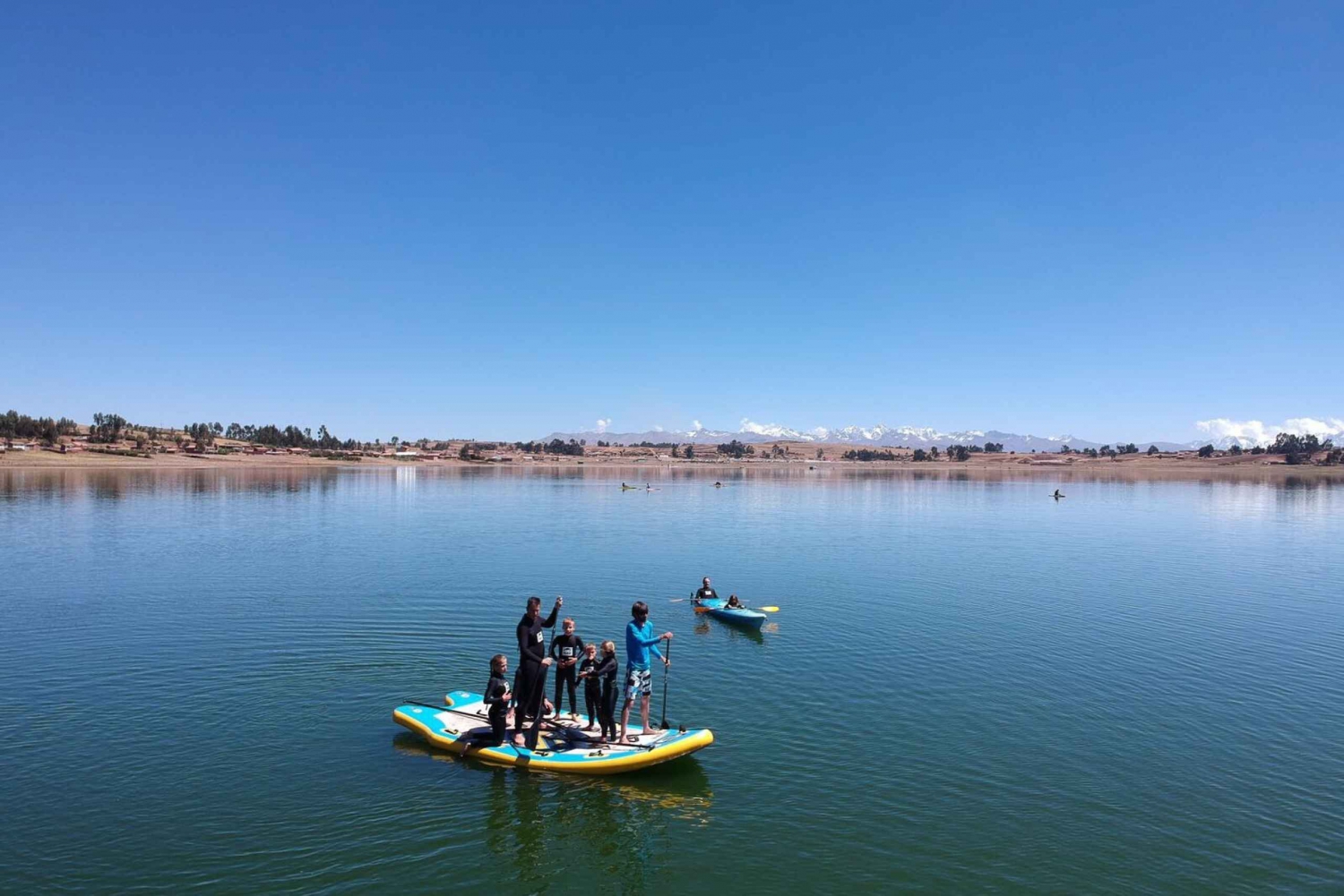 From Cusco: Stand-up Paddleboard Tour on Piuray Lake