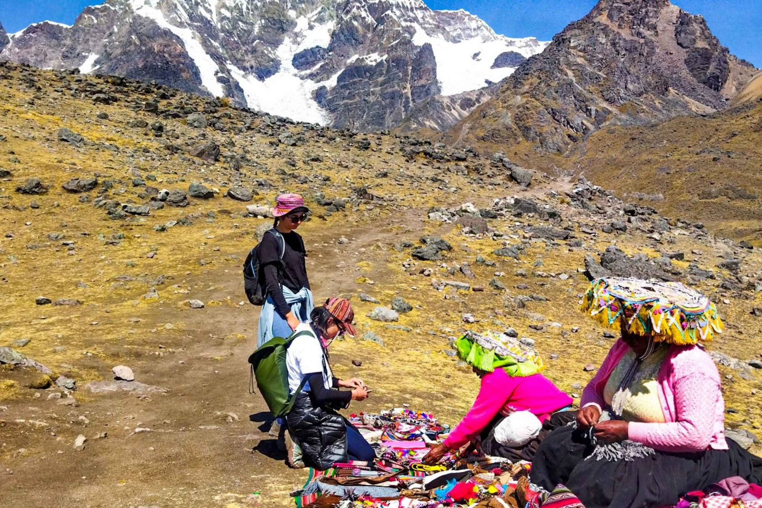Fra Cusco: Heldagsvandringen Ausangate 7 Lakes