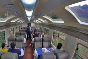 From Cusco: Travel to Machu Picchu with Vistadome train and private guide