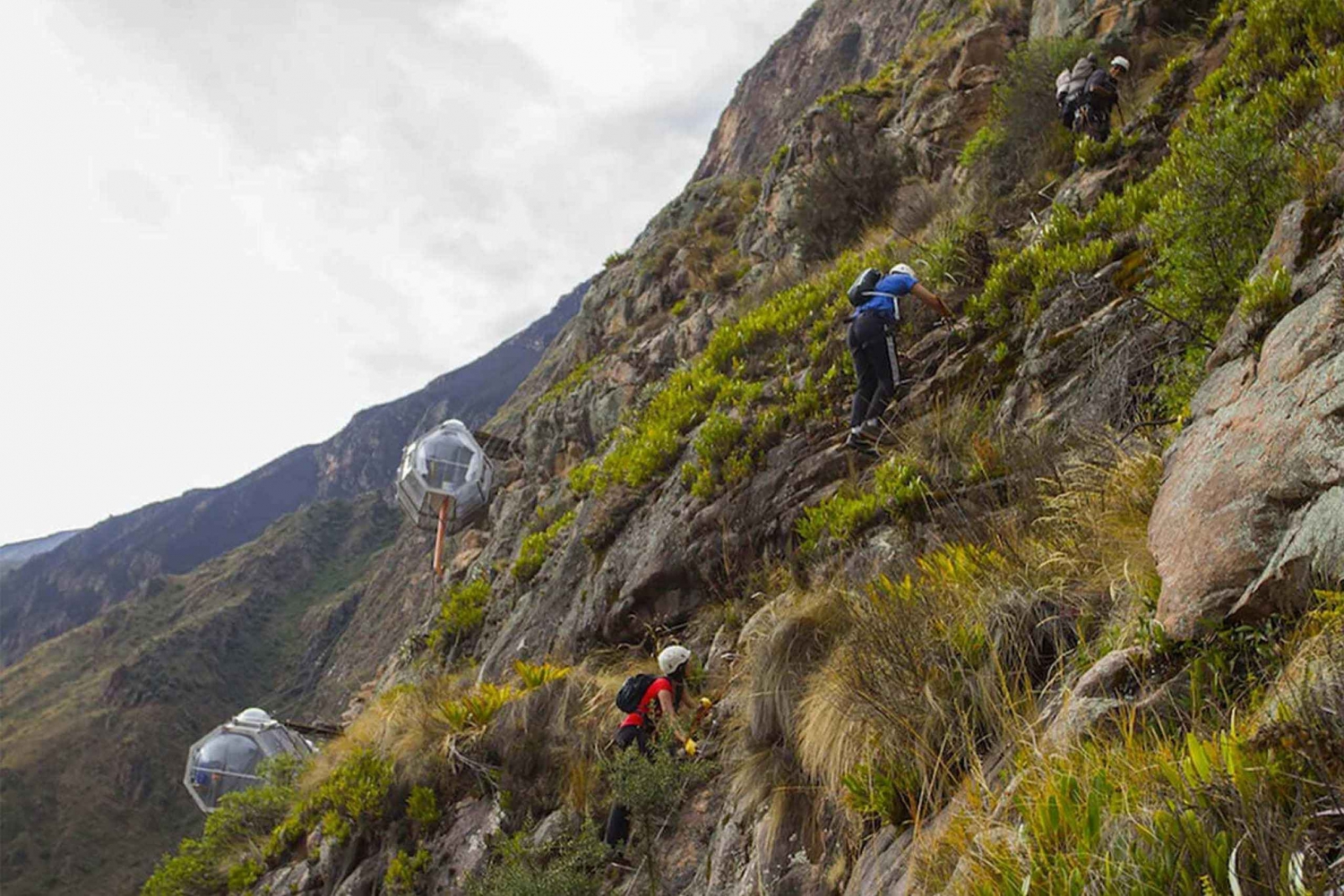 From Cusco: Via Ferrata and Sky Lodge Zipline