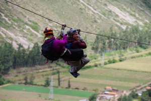 From Cusco: Via Ferrata & Zip Line with lunch