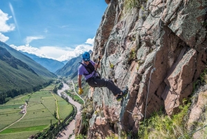 From Cusco: Via Ferrata & Zip Line with lunch