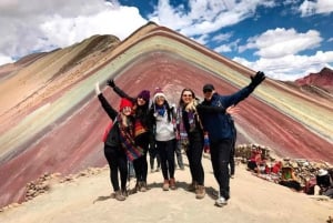 From Cusco: Vinicunca Mountain of Colors Excursion + Ticket