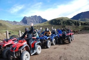 From Cusco: Vinicunca Rainbow Mountain ATV Tour with Meals