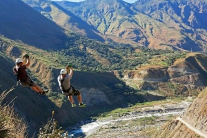 Depuis Cuzco : Tyrolienne dans la Vallée Sacrée