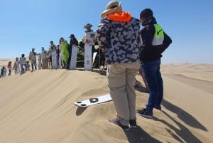 De Huacachina: buggy, 4x4, pôr do sol e surf na areia