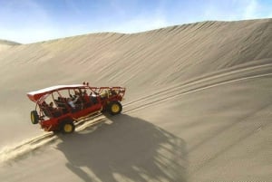 From Huacachina: Buggy and Sandboard in the Dunes