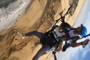 From Huacachina: Paragliding flight over the desert