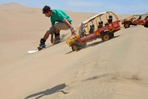 From Huacachina: Sandboarding and Buggy in Huacachina Oasis