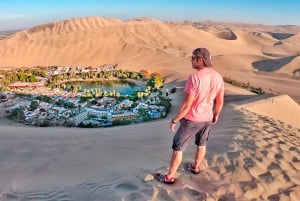 From Huacachina: Sandboarding and Dune Buggy Tour + Income