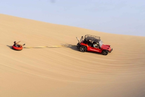 z Huacachina: Buggy o zachodzie słońca i sandboarding na wydmach