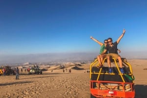 From Huacachina: Sunset + Sandboard and Buggy in the Dunes