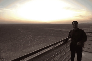 Depuis Ica : circuit des lignes de Nazca en route