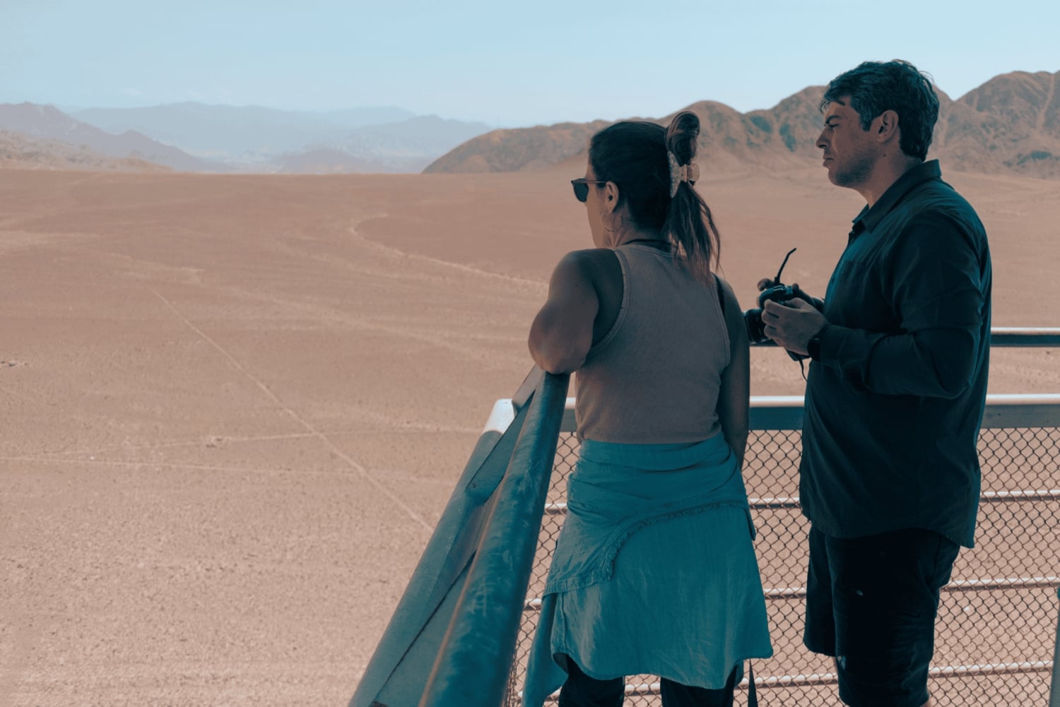 From Ica: Nazca Lines Tour on the way