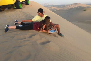 From Ica or Huacachina: Dune Buggy at Sunset & Sandboarding