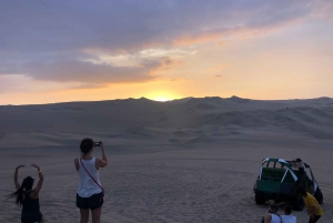 From Ica or Huacachina: Pisco and Wine Tour with Desert Trip