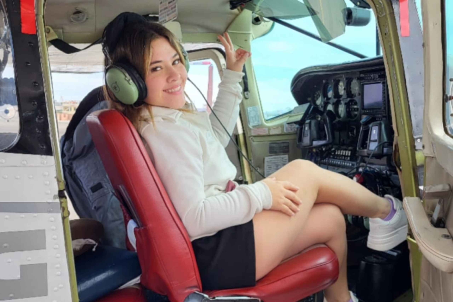 From Ica: Panoramic aerial experience over the Nazca geoglyphs