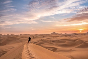 Z Huacachina: Sandboarding na pustyni Ica o zachodzie słońca