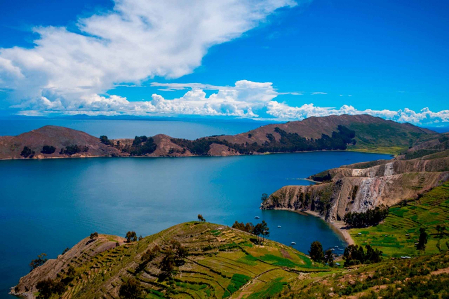 Van La Paz: 2-daagse tour naar Isla del Sol en het Titicacameer