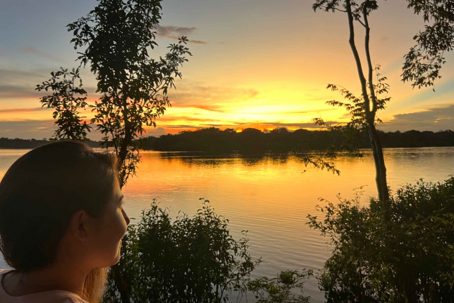 Z Leticia: Prywatna nocna wycieczka po Amazonii i jeziorze Tarapoto