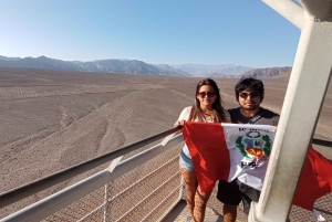 Da Lima: 2 giorni Linee di Nazca, Paracas Ica Huacachina