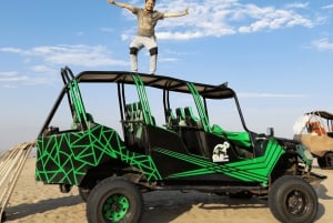 Från Lima: Ballestasöarna, vingårdar och Huacachina-oasen med buggy (2 dagar)
