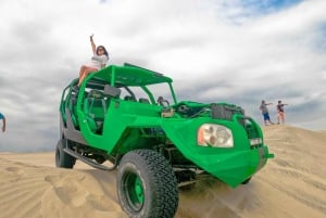 From Lima: Full day Ballestas Islands + Tubing in Huacachina + Sandboarding