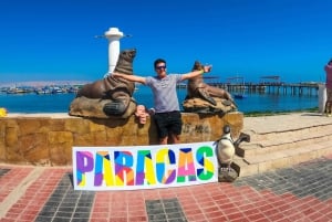 From Lima: Full day Ballestas Islands + Tubing in Huacachina + Sandboarding