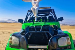 From Lima: Full day Ballestas Islands + Tubing in Huacachina + Sandboarding