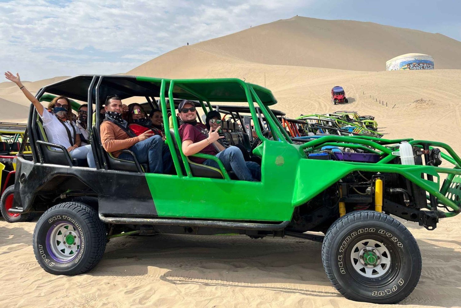 VANUIT LIMA HELE DAG PARACAS, ICA EN HUACACHINA