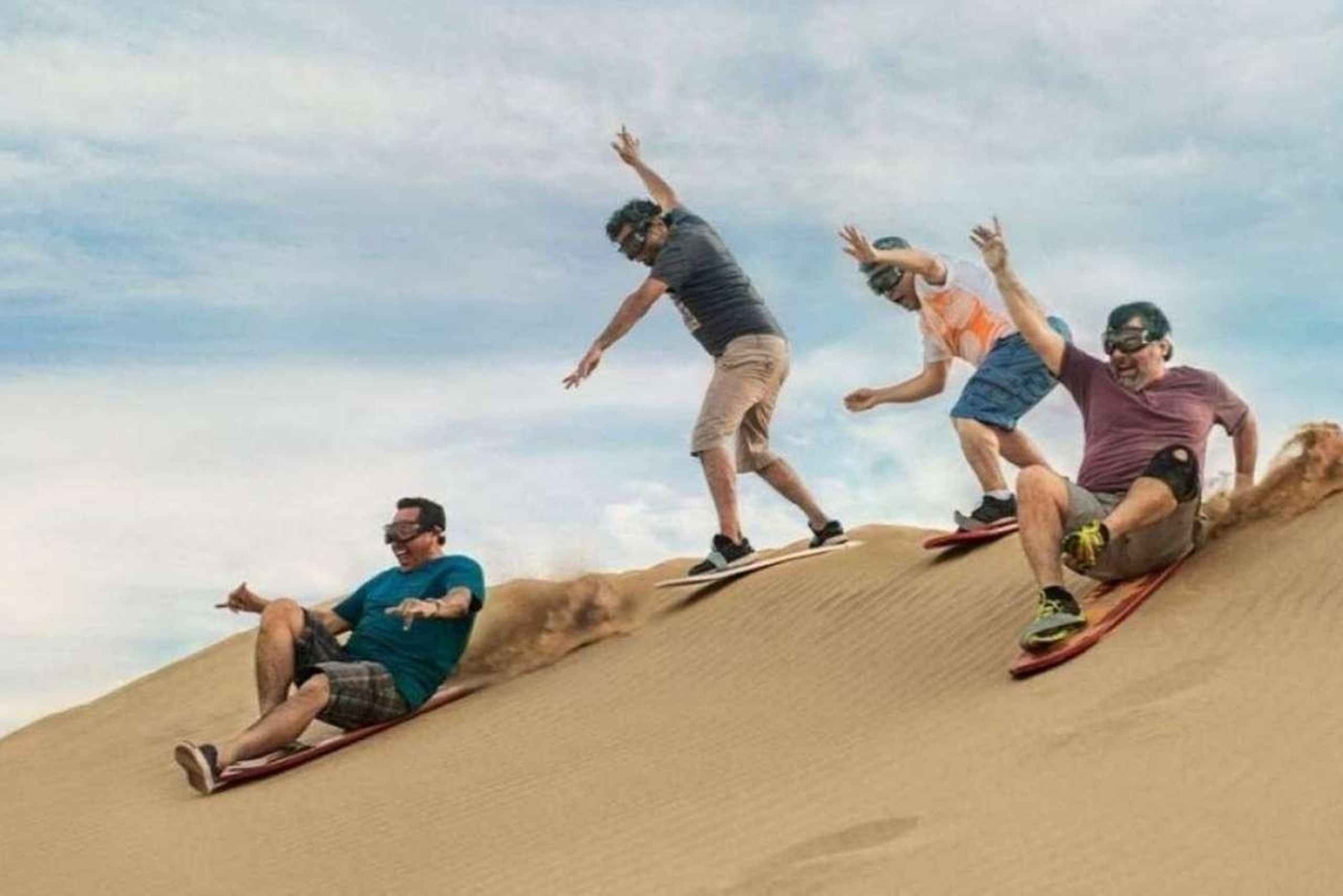 Fra Lima: En hel dag til Paracas og Huacachina-ørkenoasen