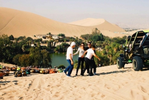 Fra Lima: Dagstur til Huacachina med sandboarding og vinprovning