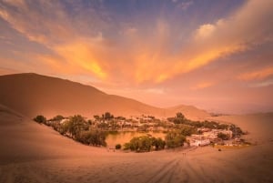 From Lima: Paracas and Huacachina Oasis Full Day Tour