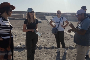 Von Nasca aus: Cahuachi Pyramiden Tour und Textil Workshop
