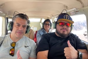 Fra Oasis Huacachina: Flyvning over Nazca-linjerne - Bus til Lima