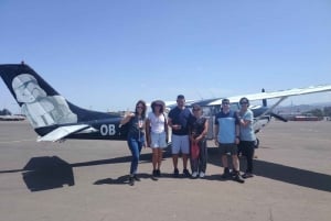 Fra Oasis Huacachina: Flyvning over Nazca-linjerne - Bus til Lima