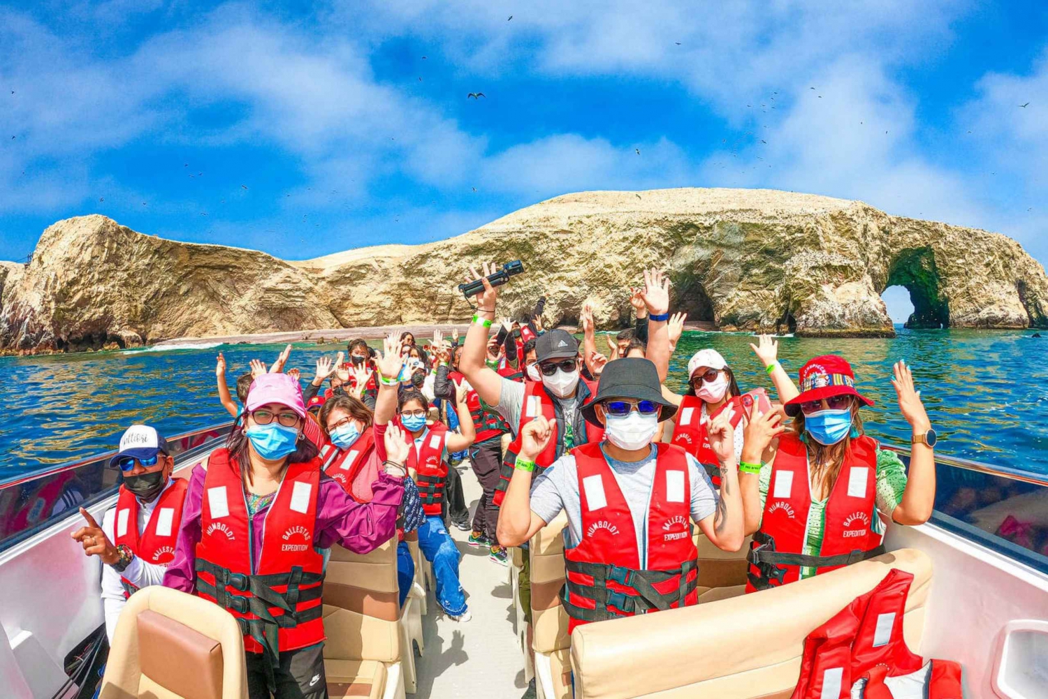 From Paracas: Ballestas Island Boat Tour with entrances