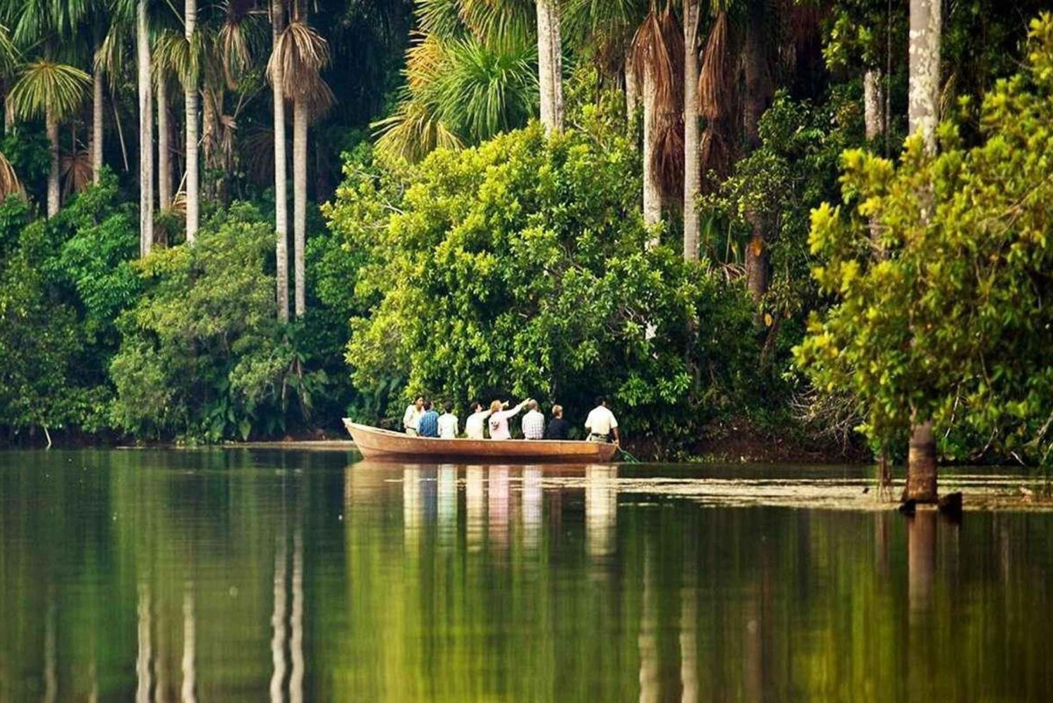 Из Пуэрто-Мальдонадо: Резерва Тамбопата, 4 дня + зиплайн