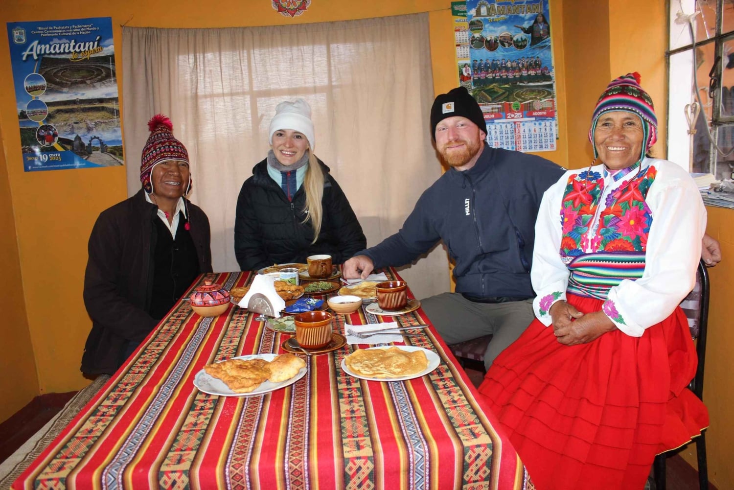 From Puno: 2-day Uros, Amantani, and Taquile tour with a folk show