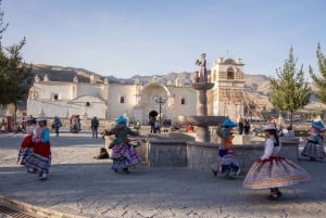 Van Puno: Tour naar de Colca-vallei 2 dagen met transfer naar Arequipa