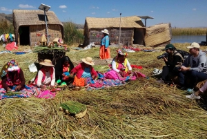 From Puno: Floating Islands of the Uros Half-Day Tour