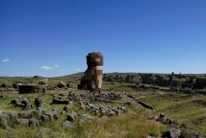 Fra Puno: Sillustani-gravene og turistudsigtspunktet Puma