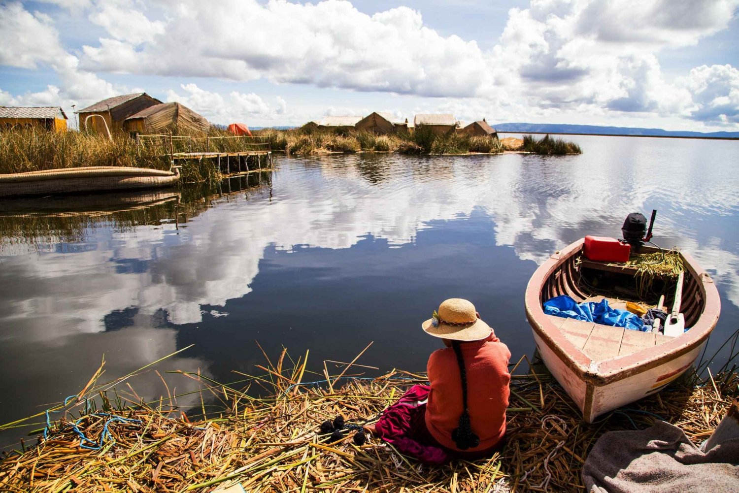 From Puno: Uros, Amantaní & Taquile Islands 2-Day Tour