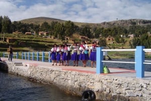 Från Puno: 2-dagars tur till Uros, Amantaní och Taquileöarna