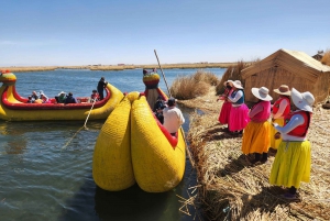 From Puno: Uros and Taquile Islands Full Day Tour